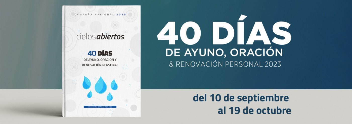 Libro - 40 Días de Ayuno, Oración y Renovación Personal 2022
